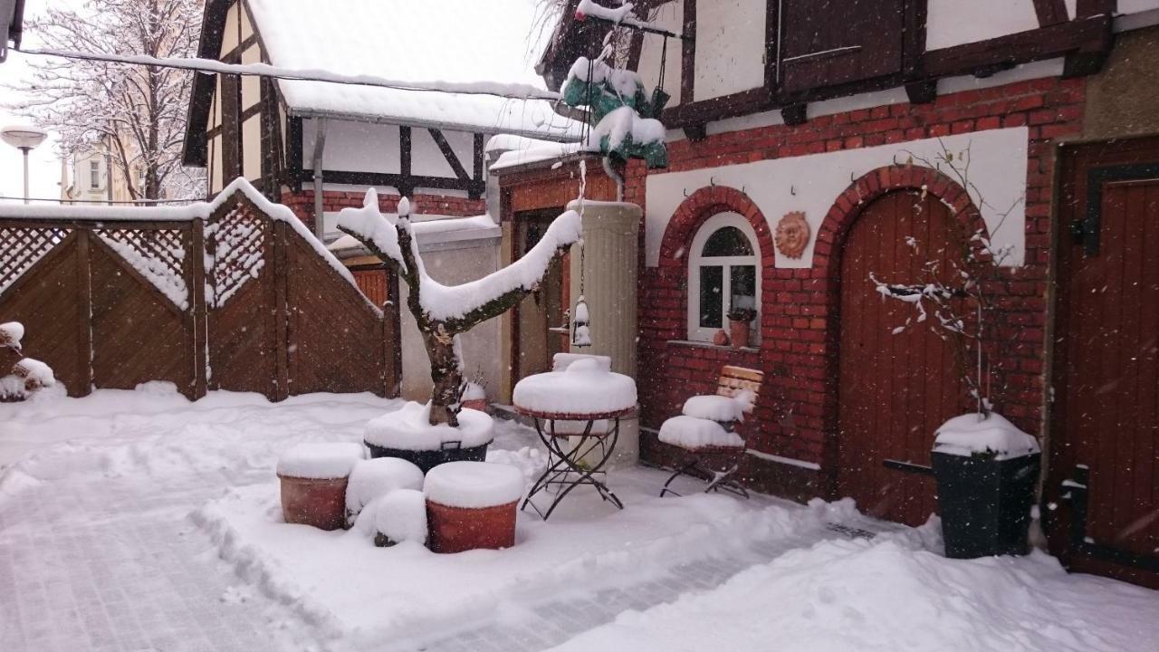 Apartment Zeitreise Quedlinburg Buitenkant foto