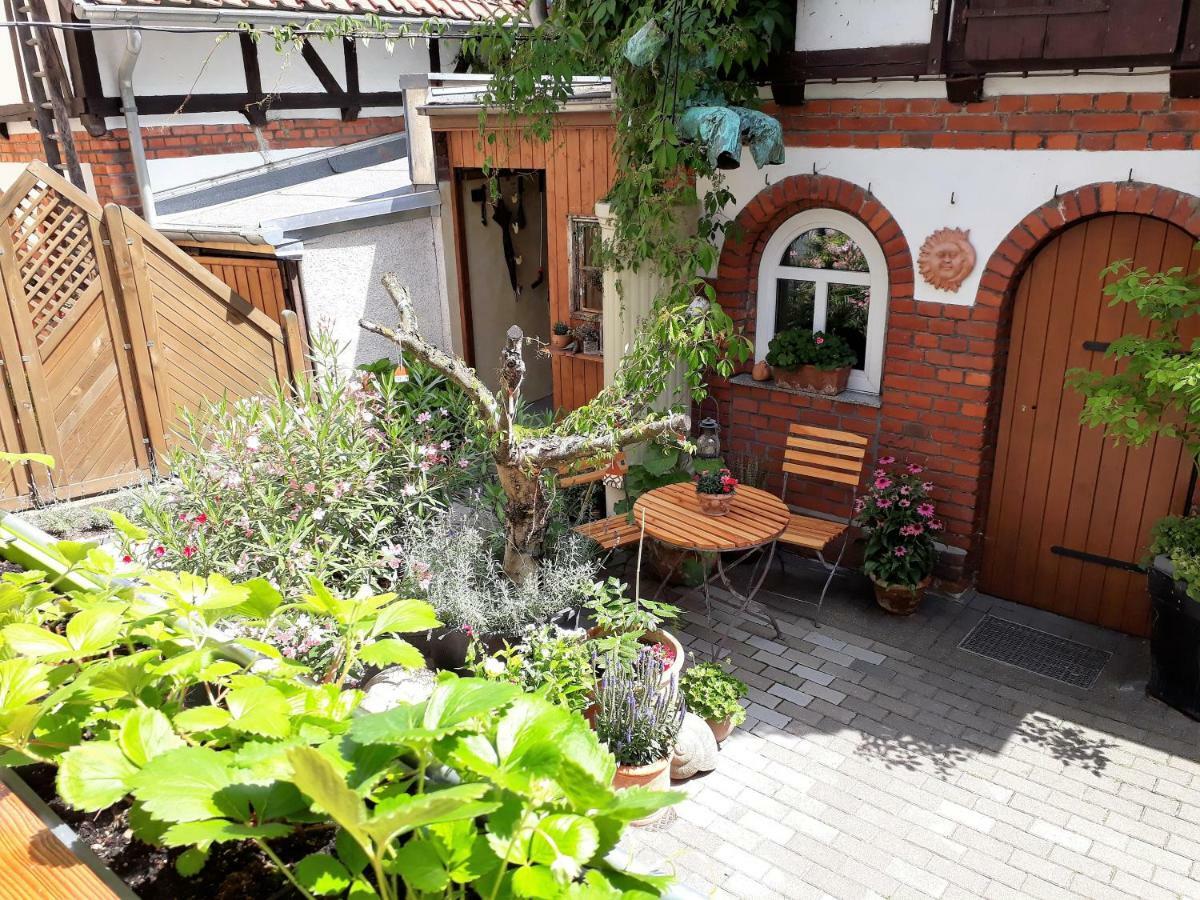 Apartment Zeitreise Quedlinburg Buitenkant foto